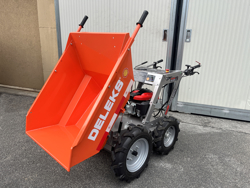 fyrhjulig motordriven skottkarra loncin md 400r