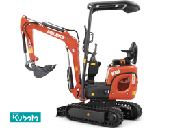 minigrävare 1 ton m100