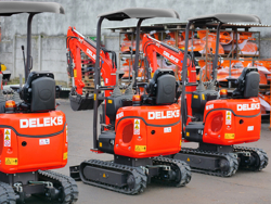 minigrävare 1 ton m100