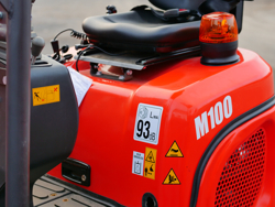 minigrävare 1 ton m100