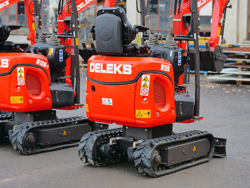 minigrävare 1 ton m100