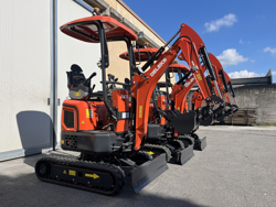 minigrävare 1 ton m120