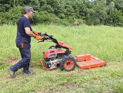 vandbar tvahjulig traktor 420cc loncin bensinmotor