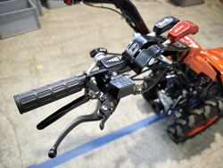 vandbar tvahjulig traktor 420cc loncin bensinmotor