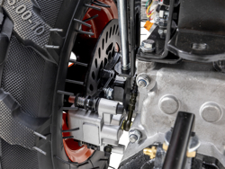 vandbar tvahjulig traktor kama motor