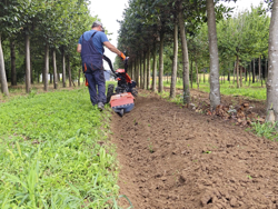 vandbar tvahjulig traktor kama motor