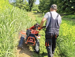 vandbar tvahjulig traktor 420cc kama motor zeus ltr