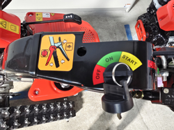 vandbar tvahjulig traktor 420cc kama motor zeus ltr