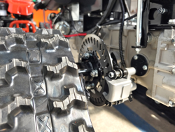 vandbar tvahjulig traktor 420cc kama motor zeus ltr