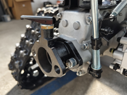 vandbar tvahjulig traktor 420cc loncin bensinmotor zeus ltr