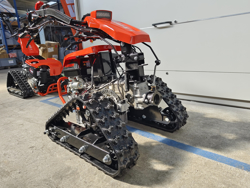 vandbar tvahjulig traktor 420cc loncin bensinmotor zeus ltr