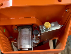 slyröjare 80cm för mini grävemaskiner hydraulisk släntklippare mod arj 80