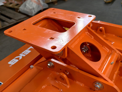 slyröjare 80cm för mini grävemaskiner hydraulisk släntklippare mod arj 80