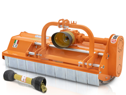 slagklippare 140cm för traktor med justerbar sidoförskjutning och hammarslagor 30 70 hk leopard 140 sp