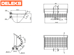 skopa till minigrävare m100 600st