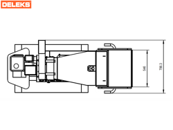 professionell flishugg motor dk 1000t