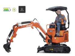 minigrävare 1.1ton e110