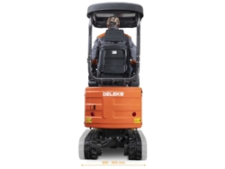 minigrävare 1.1ton e110