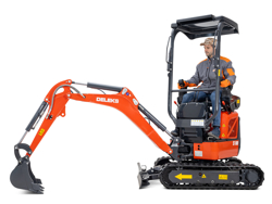 minigrävare 1 ton s100