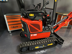 minigrävare 1 ton s100