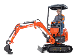 minigrävare 1 ton m100