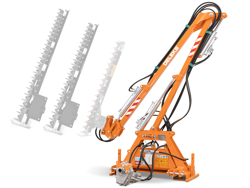 hydraulisk gren och häck klipper til traktor falco