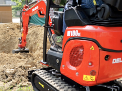 minigrävare 1 ton m100se