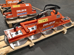 hydraulisk klingsag med 5 skivor cutter5