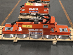 hydraulisk klingsag med 5 skivor cutter5