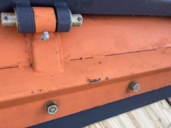 frontalt snöblad med 3 punkts fäste till traktor ln 175 c RENOVERAD 22