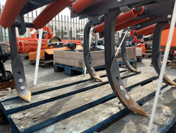 5 pinnars harv 120cm bred för traktorer som kubota iseki mod de 120 renoverad 93