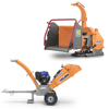 professionell bensin dreven flishuggare flistugg til traktor pto driven flistuggare